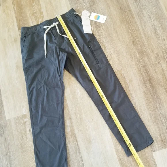 Vuori Women's Ripstop Pant Two Way Organic Stretch Charcoal NWT Athleisure Small - Picture 7 of 16